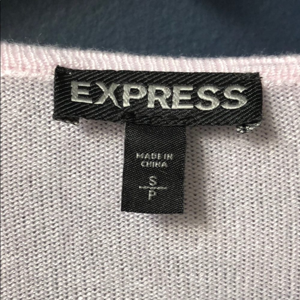 Express Pink Rhinestone Top - Picture 3 of 5